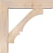 Ekena Millwork Balboa Block Smooth Bracket w/ Offset Brace, Douglas Fir, 7 1/2"W x 36"D x 36"H BKT0806X36X36BOA05SDF - alternate 4